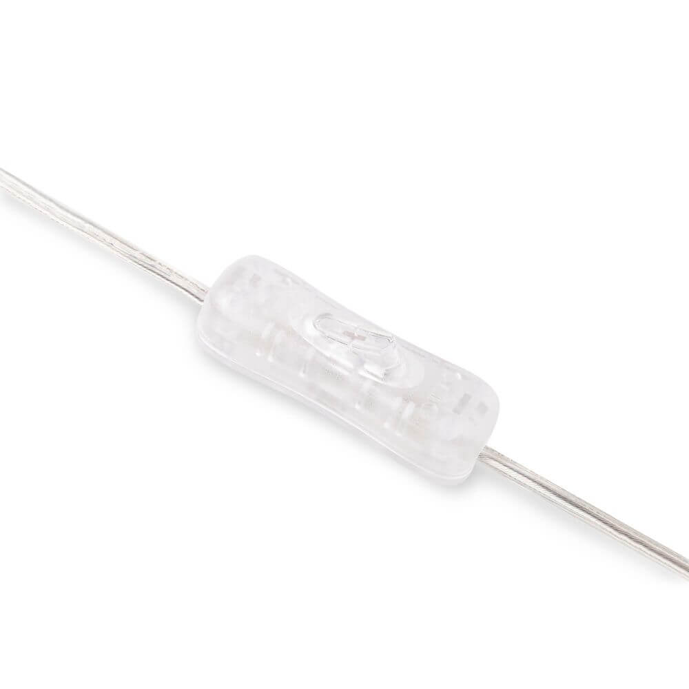 LED Tischleuchte Memory Ø 30cm - Schalter am Kabel für die Tischleuchte, klar und funktional.