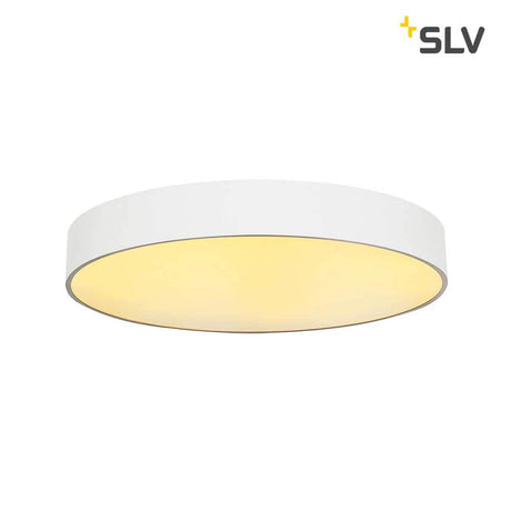 Medo 60 LED Deckenleuchte Weiß mit elegantem Design in weiß und warmem Licht.