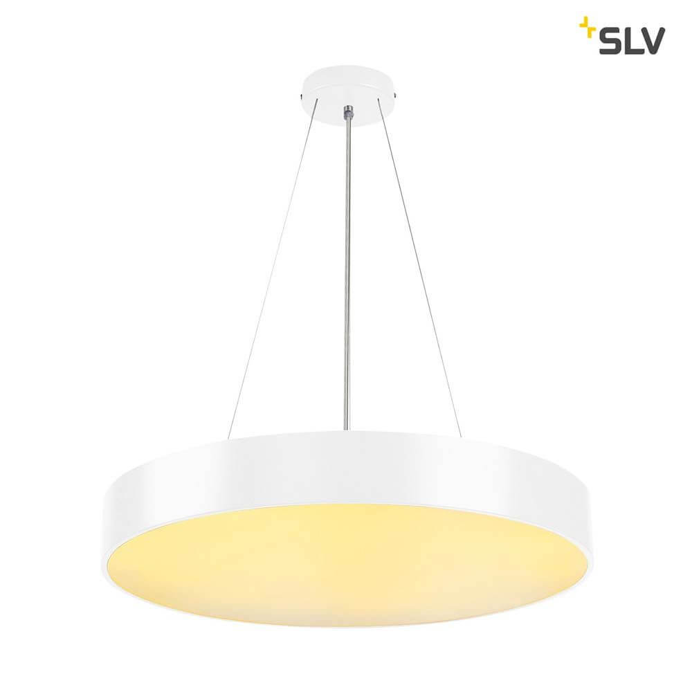 Medo 60 LED Deckenleuchte Weiß in elegantem Design mit warmem Licht, ideal für moderne Innenräume.