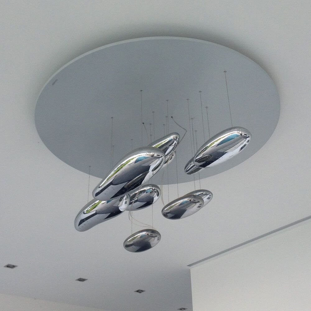 Artemide Mercury Sospensione Inox Pendelleuchte Edelstahl