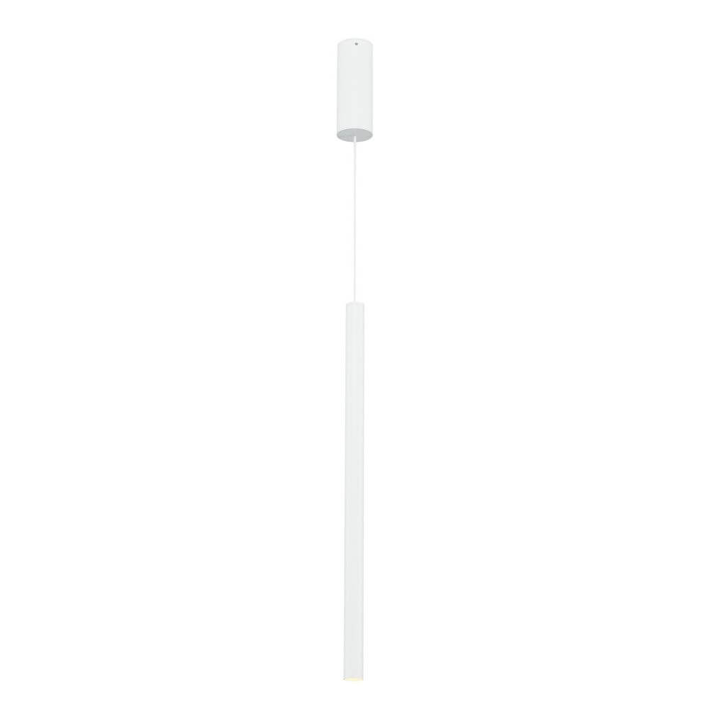 Milan Pendant LED Pendelleuchte rund Weiß 7,5W 3000K mit puristischer Form und 1,5m Zuleitung.