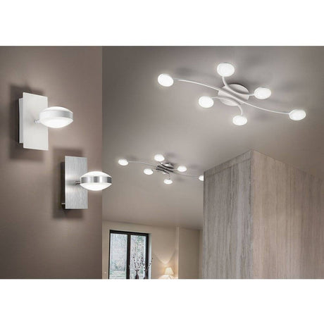 Mill LED Power Wall Lampa 1400 lm niklu-satyna