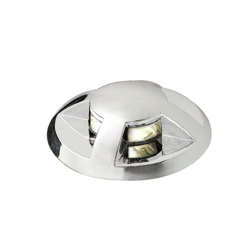 Mini Bodeneinbaustrahler im 3er-Set mit G4 Fassung, elegantes Design für kreative Beleuchtungsmöglichkeiten.