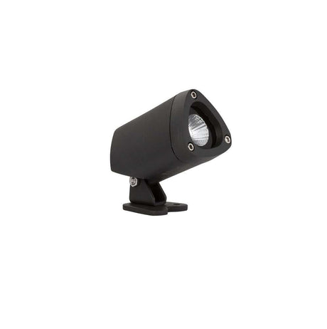 Mini lampada a parete esterna a LED 3000K NERO IP65
