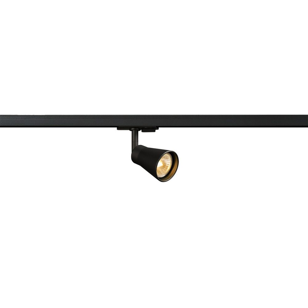 Mini Q-Tech Inkl. 1P.-Adapter Schwarz - Dreh- und schwenkbarer Hochvoltstrahler AVO