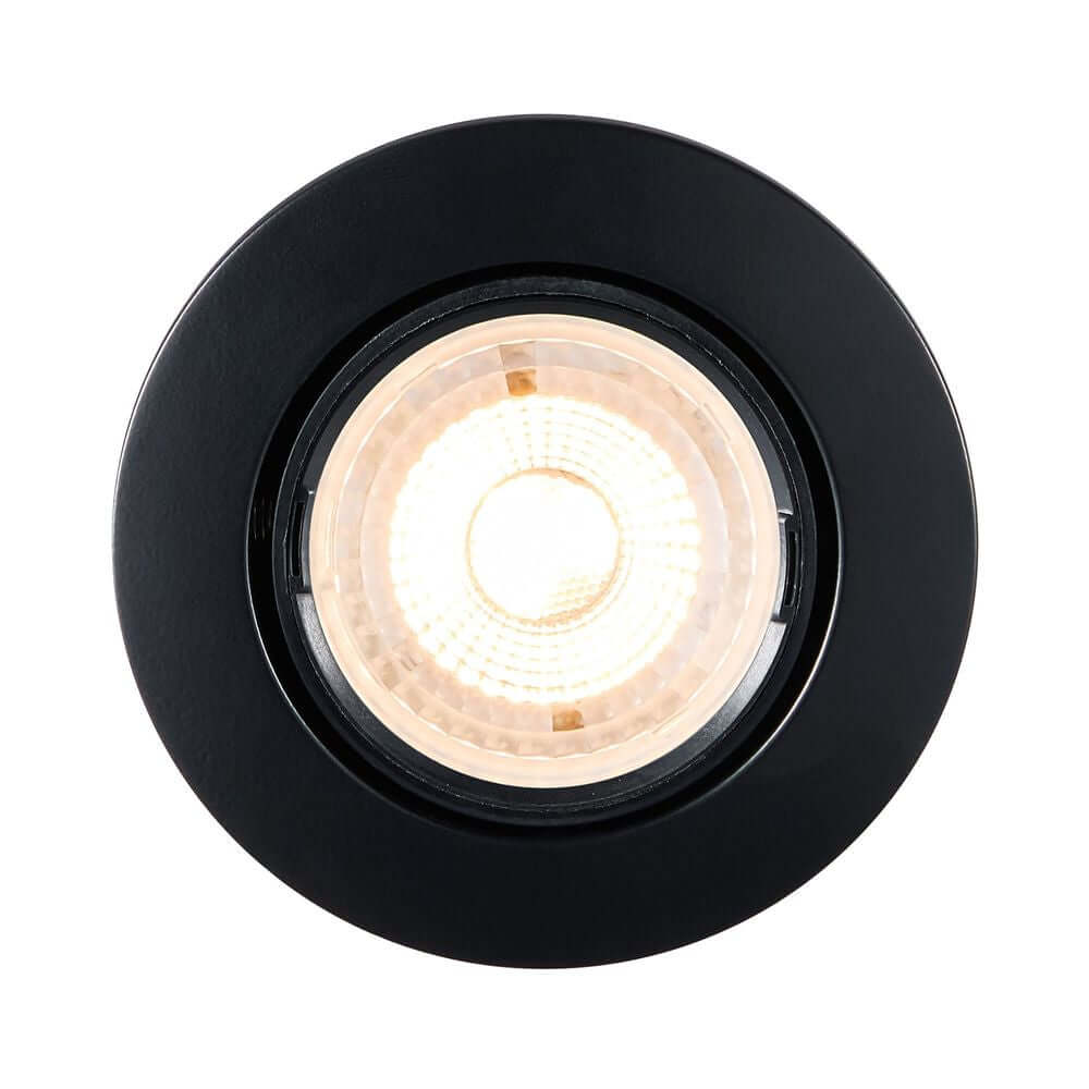 Mixit Pro Einbaustrahler in schwarzem Design mit moderner Lichttechnik für Innen- und Außenbereich.