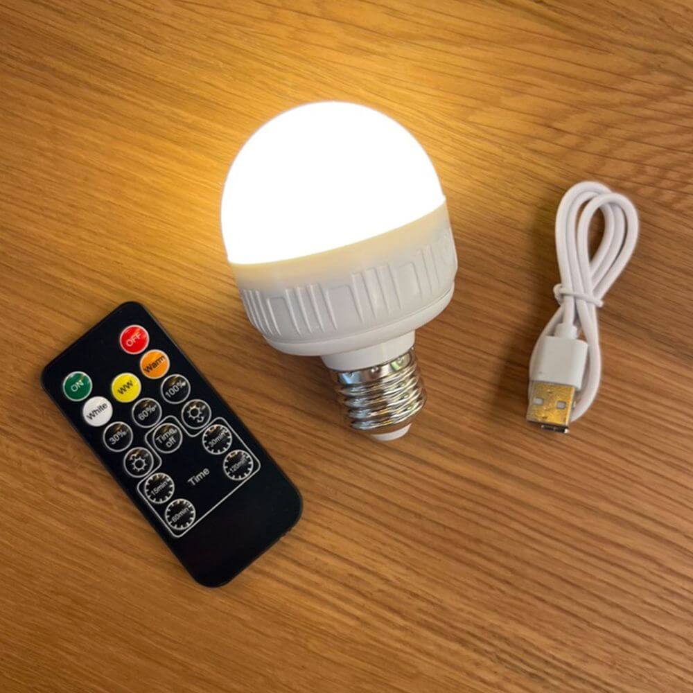 Przenośna żarówka LED 8W Ściemnialna Akumulator Magnetyczna ciepła/zimna