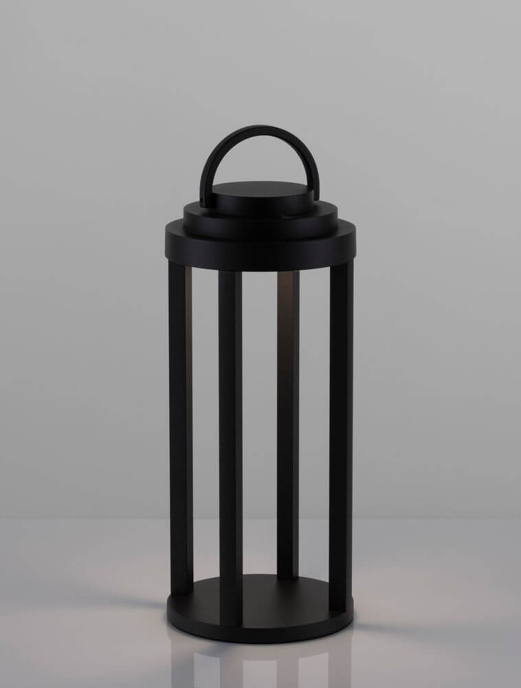 Mocha LED Außenstehleuchte 3000K Anthrazit IP65 - moderne Außenbeleuchtung für Balkon und Garten.