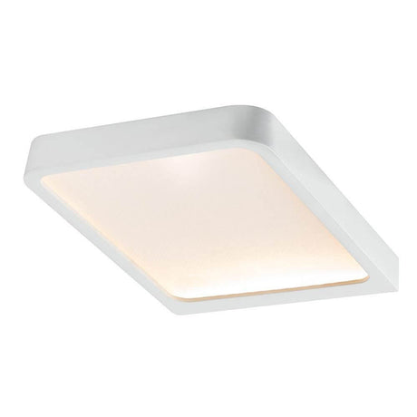 Möbel Aufbauleuchte LED Vane eckig 2er-Set LED-Modul 2x6, 7W in moderner Designoptik, strahlend warmweißes Licht