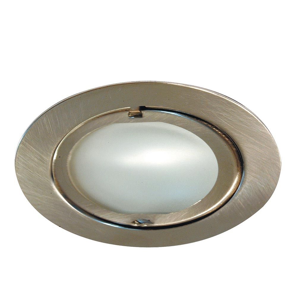 Möbel EBL Klipp Klapp max. 20W 12V G4 72mm Glas Einbauleuchte mit dimmbarer Halogentechnik.