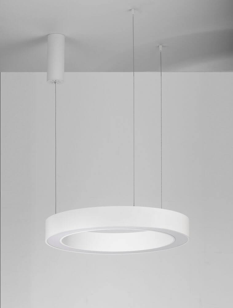 Morbido LED Pendelleuchte Ø 60cm 2700, 4000K in modernem, minimalistischen Design.
