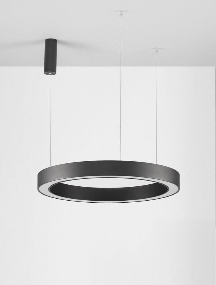Morbido LED Pendelleuchte Ø 80cm 2700, 4000K in modernem, minimalistischen Design.