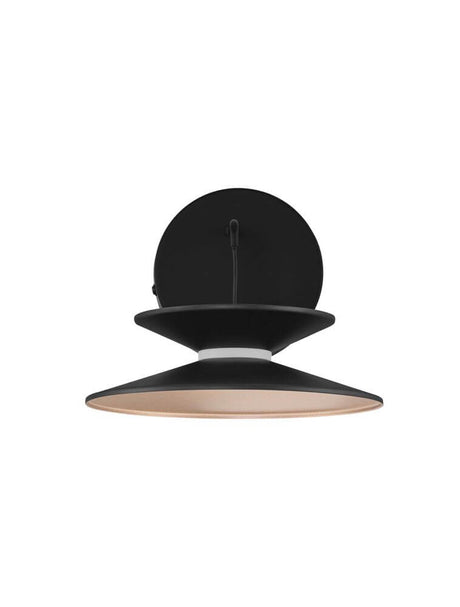 Morfi Wandleuchte 3000K Schwarz, Gold