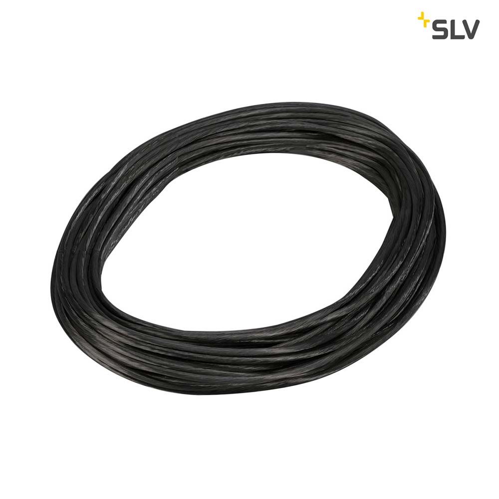 12V-Seil für Tenseo 12V-Seilsystem Schwarz 6mm² 20m in einer Rolle