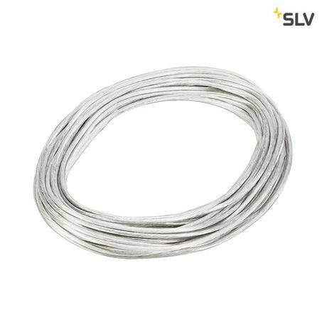 12V cable for Tenseo 12V cable system White 6mm² 20m coiled, low-voltage cable for lighting.