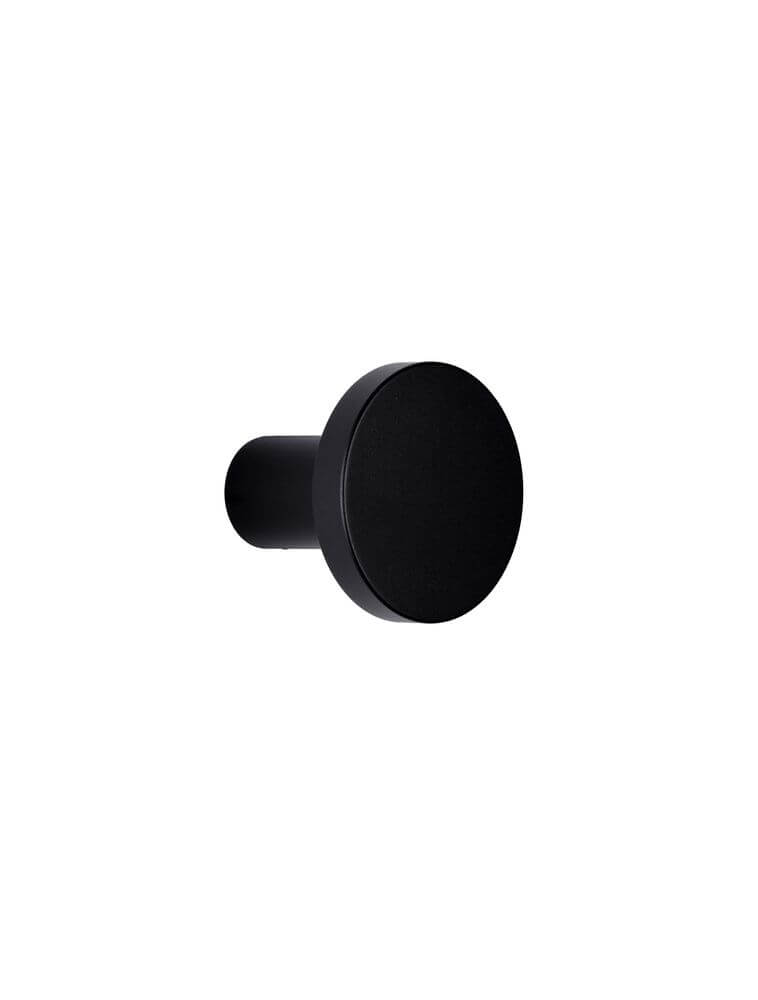 Nano Wandleuchte 3000K Schwarz – kompakte schwarze LED-Wandleuchte, rundes minimalistisches Design für Wohnraum- und Flurbeleuchtung