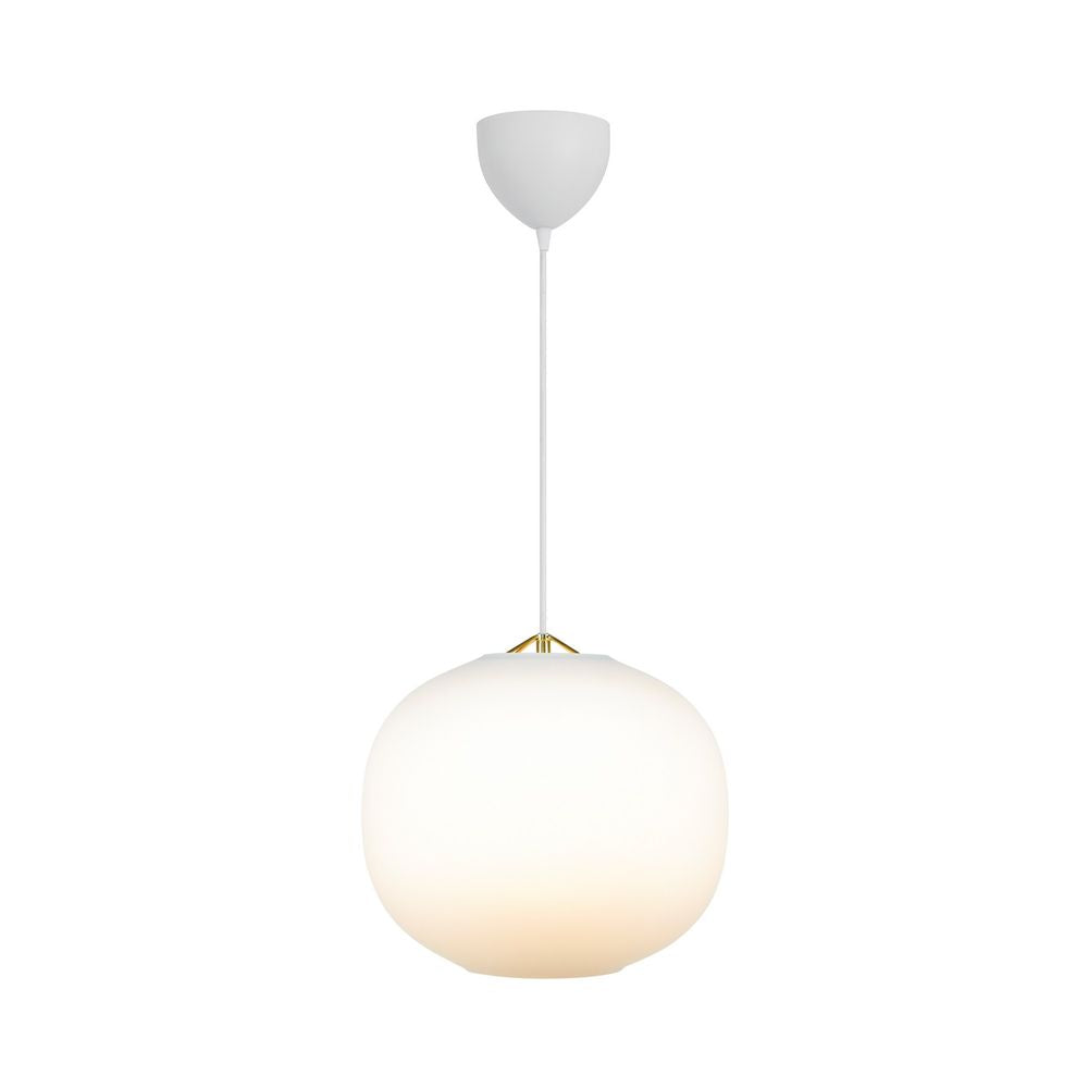 Navone Hängeleuchte Opal-Weiß