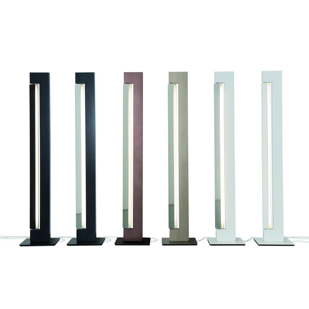 Nemo Ara LED Stehleuchte DIM to Warm in sechs verschiedenen Farben und minimalistischen Design.