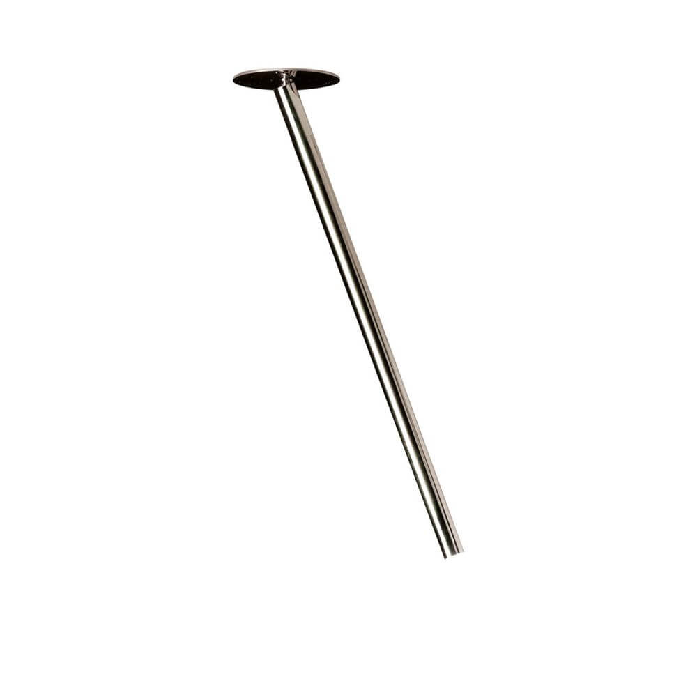 Nemo Canna Nuda 50cm LED Einbau-Deckenspot in schlichter, metallischer Ausführung.