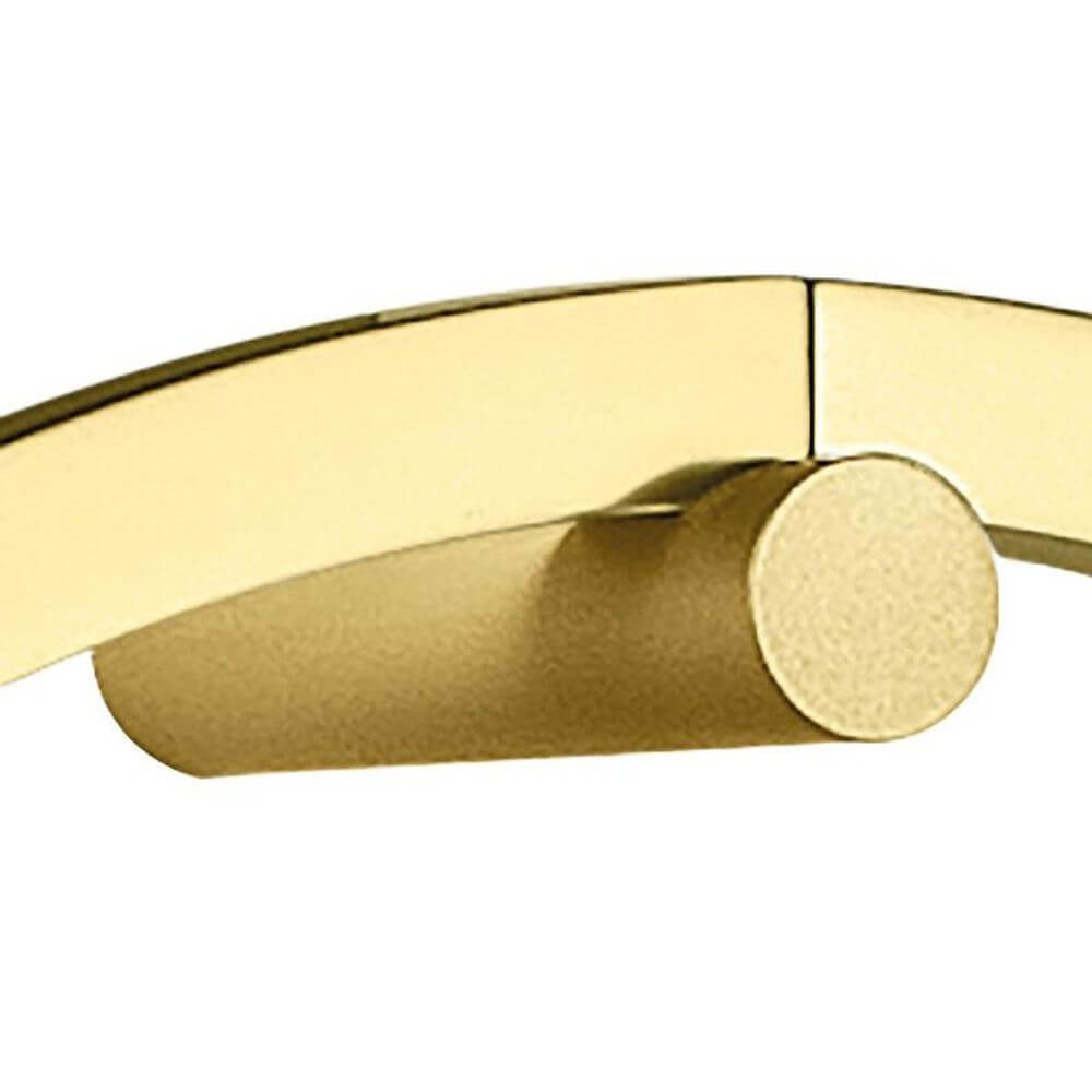 Nemo Ellisse Wandbefestigung gold, moderne Wandbefestigung in edlem Gold. Ideal für Ellisse Ringleuchte.