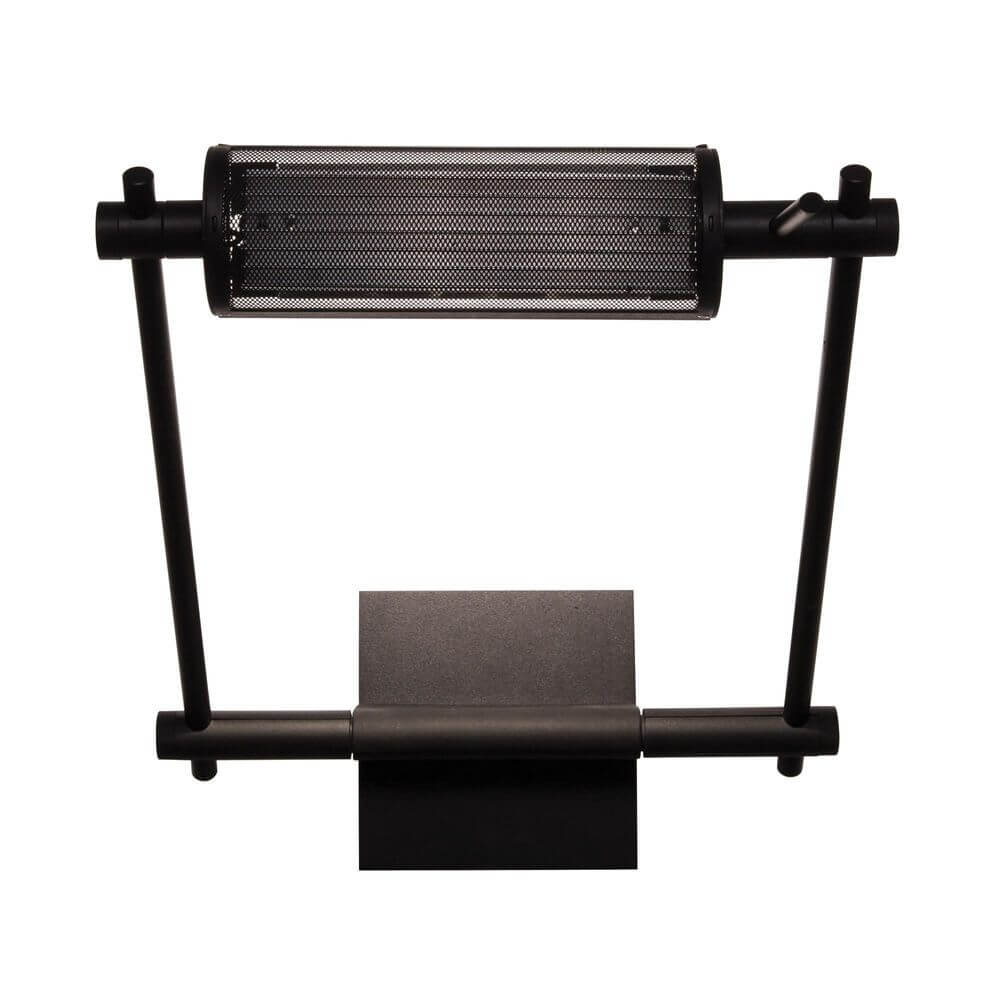 Nemo Logo LED Wandlampe oder Deckenleuchte in schwarzem Design mit verstellbarem Diffusor