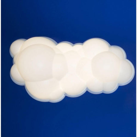 Nemo Nuvola Minor LED Wand- & Deckenleuchte Wolke 100cm in Wolkenform mit opalweißem Natur-Polyethylen.