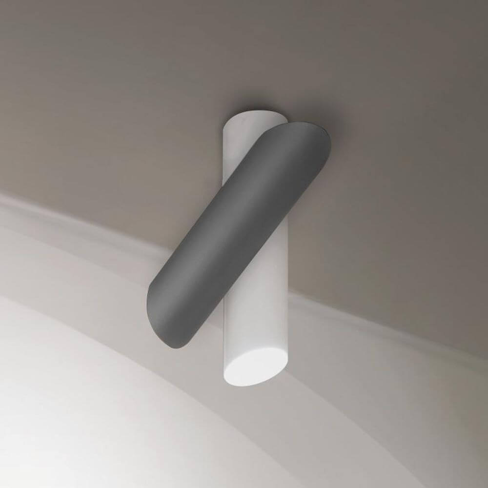 Nemo Tubes Large LED Deckenlampe einstellbar in modernem Design mit drehbaren Elementen