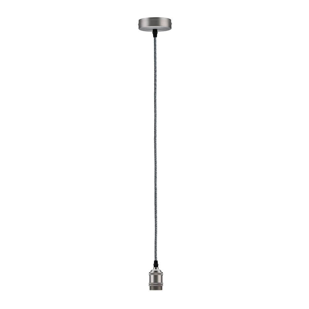 Neordic Pendelleuchte Eldar Grau, Nickel