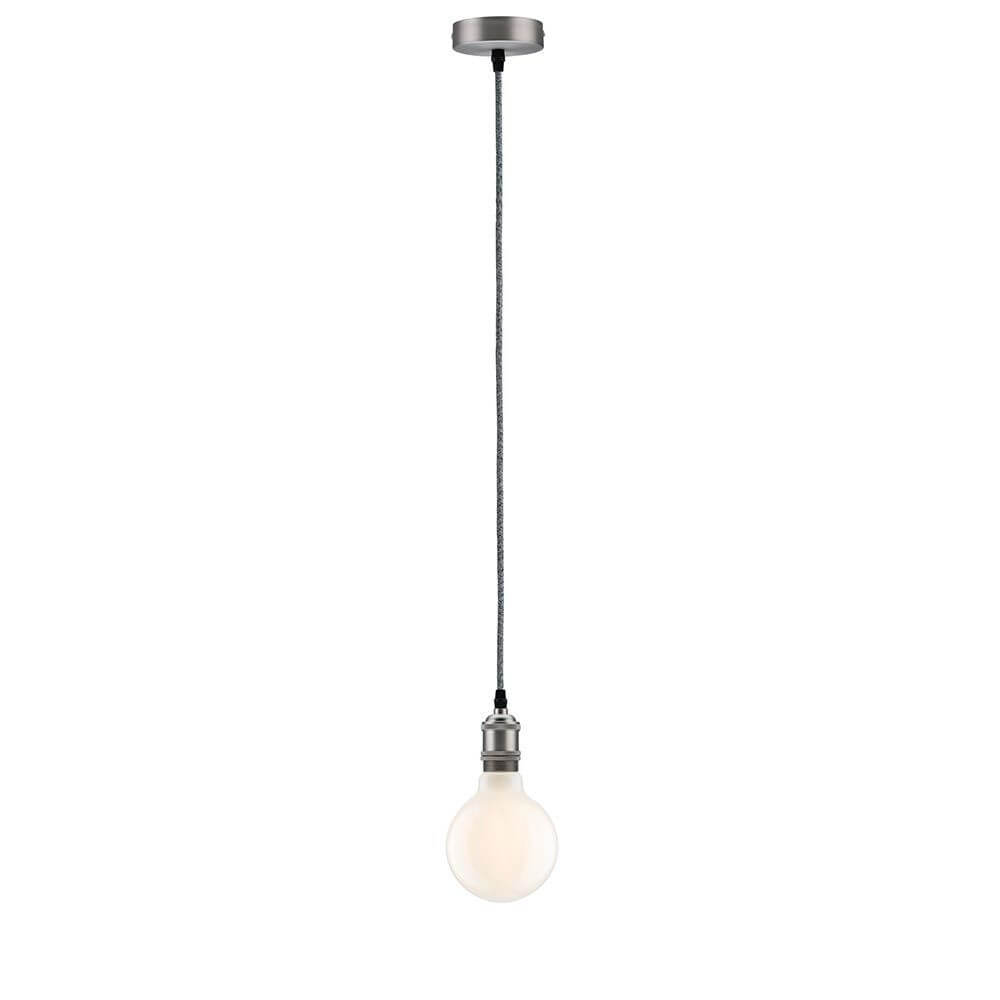 Neordic Pendelleuchte Eldar Grau, Nickel