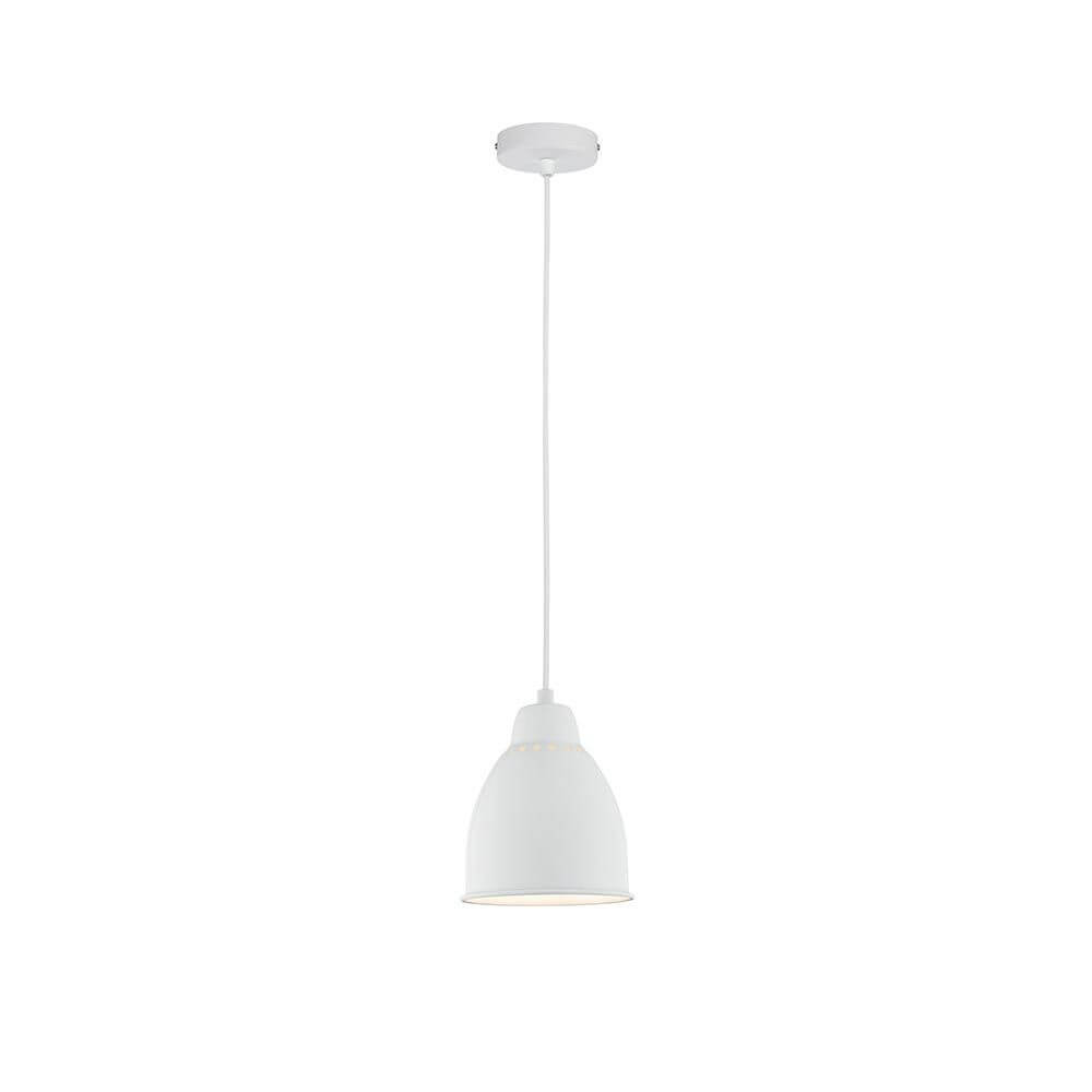 Neordic Pendelleuchte Hilla Weiß Metall mit dezentem Design für optimales Pflanzenwachstum.
