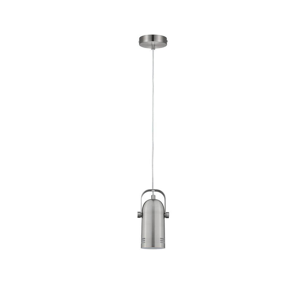 Neordic Pendelleuchte Lavea Metall Gebürstet mit dezentem Design und optimaler Belüftung für Pflanzenwachstum.