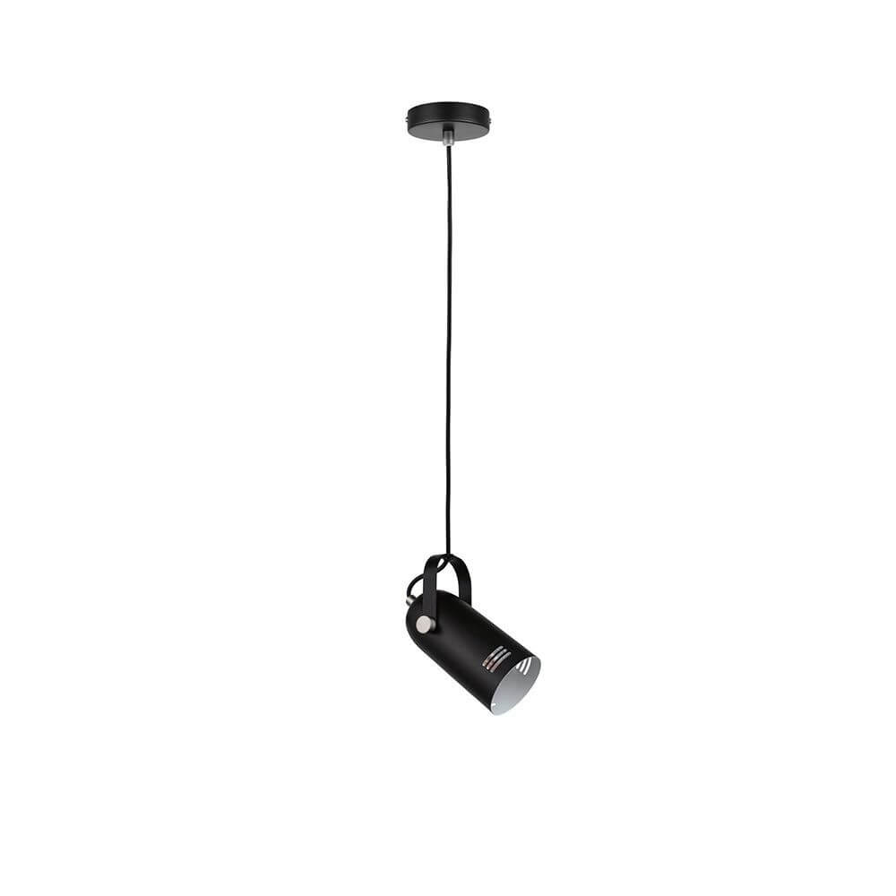 Neordic Pendelleuchte Lavea Schwarz Dimmbar Metall an der Decke hängend, ideal für Pflanzenbeleuchtung.