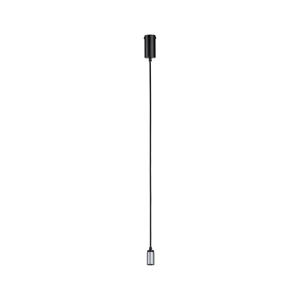 Neordic Pendellampe Runa Schwarz mit langem Kabel und minimalistischer Stilkombination.