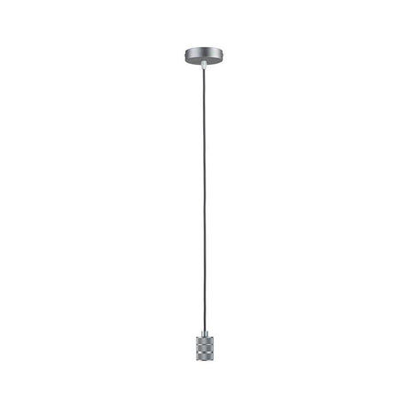 Neordic Pendelleuchte Tilla Alu Dimmbar Metall mit grauem Raumlicht und elegantem Metall-Look.