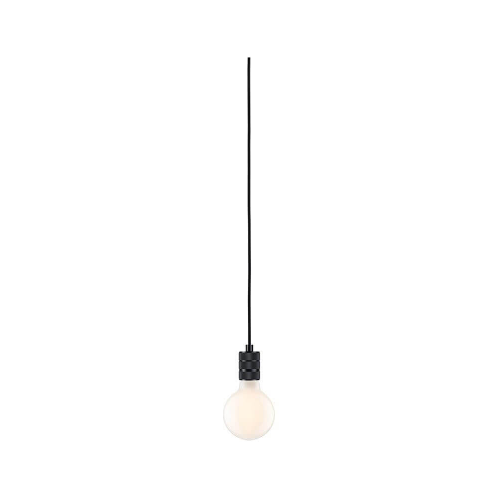 Neordic Pendelleuchte Tilla in Schwarz, elegante Lichtquelle mit E27 Leuchtmittel, 5 m Kabel.