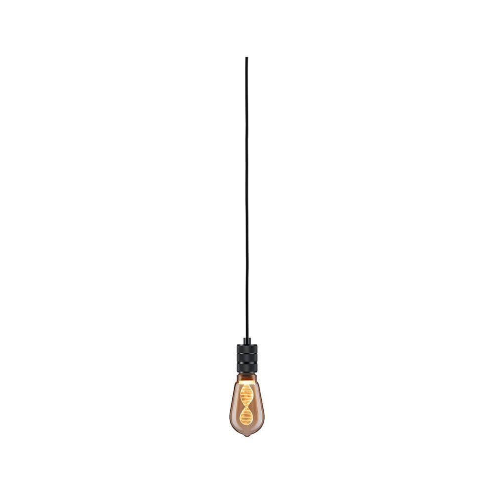 Pendelleuchte Tilla in Graphitschwarz mit E27 Leuchtmittel, modernes Design für jeden Wohnraum.