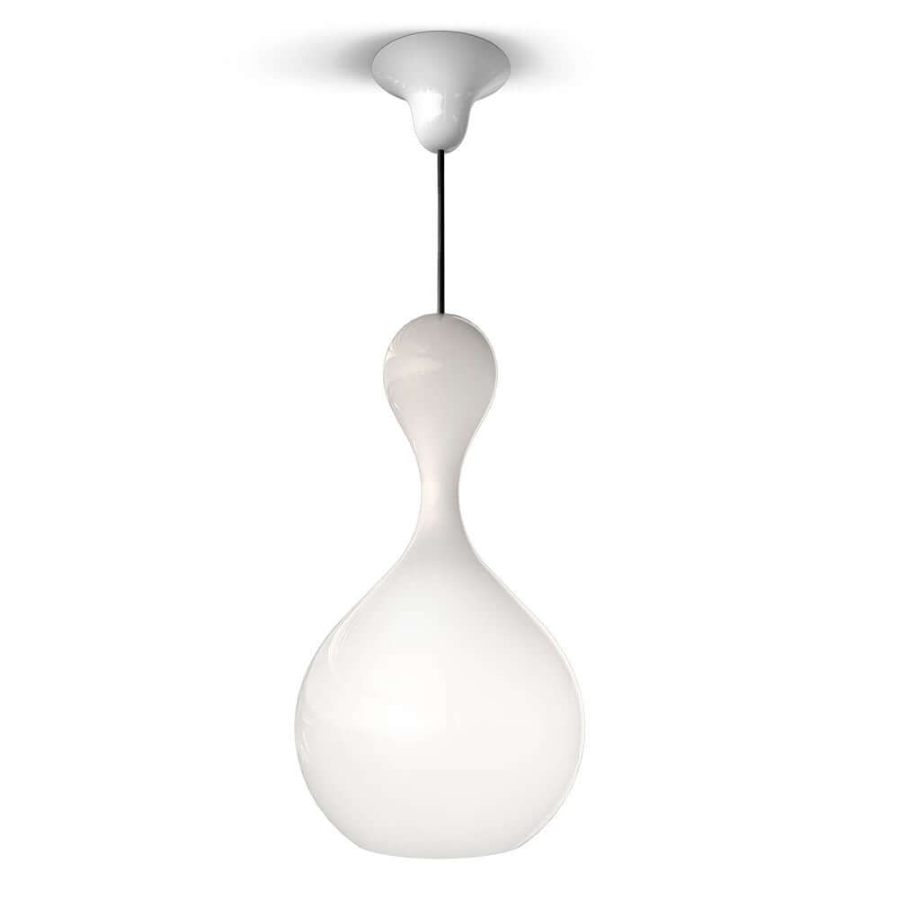 Blubb Glas-Pendellampe Mundgeblasen