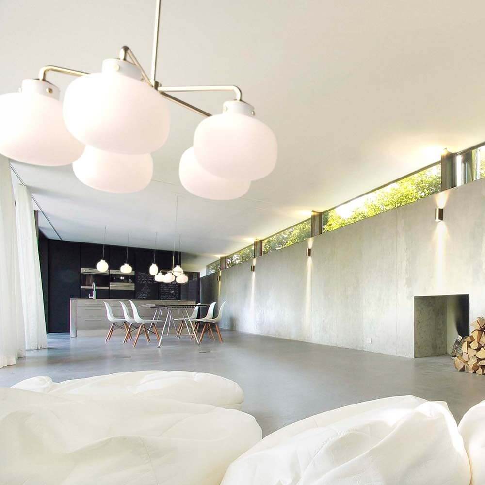 Udendørs væglampe canto maxi 2 IP44 messing