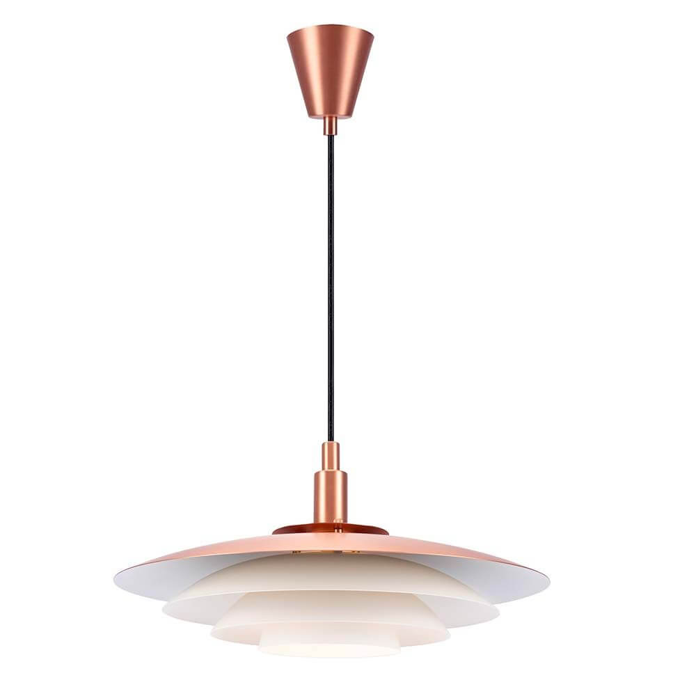 Bretagne Pendelleuchte mit schlichten, skandinavischen Linien und sanfter, blendfreier Beleuchtung.