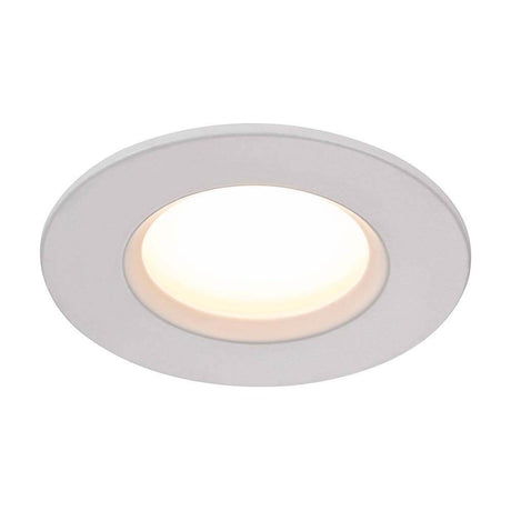 LED 3er-Set Einbaustrahler Dorado 2700K IP65 Dimmbar Weiß - runder Einbauspot mit warmem Licht