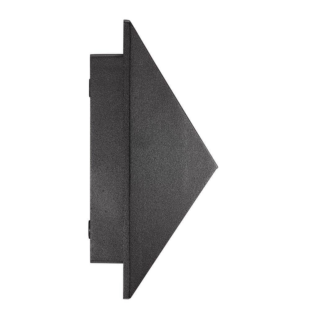 Pontio Außenwandleuchte 2-flammig IP54 in modernem, geometrischem Design