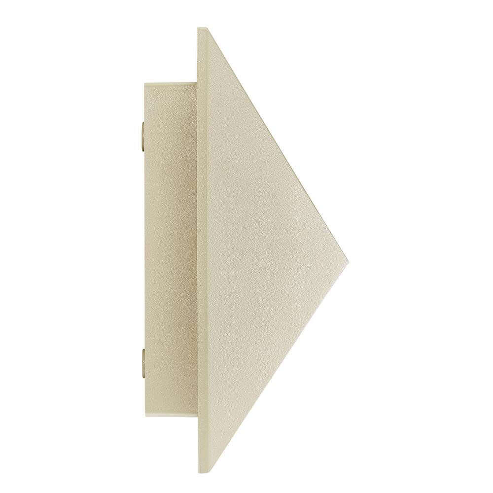 Pontio Außenwandleuchte 2-flammig IP54 in modernem, architektonischem Design mit geometrischer Form