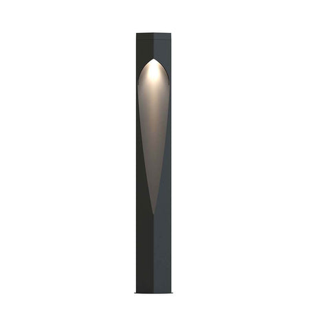 Outdoor floor lamp Concordia 100cm IP44 anthracite, modern garden light with geometric shape.