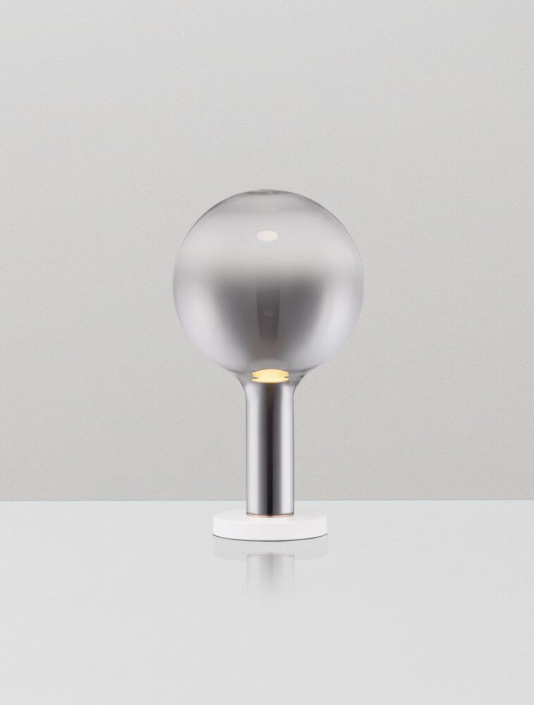 Nostos LED Tischleuchte Ø 20cm 3000K mit elegantem Design und warmem Licht