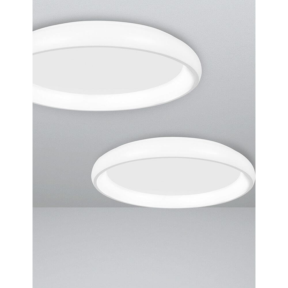 Albi LED Deckenlampe Ø 41cm Weiß, modernes Design mit energiesparender LED-Technologie, ideal für jeden Raum.