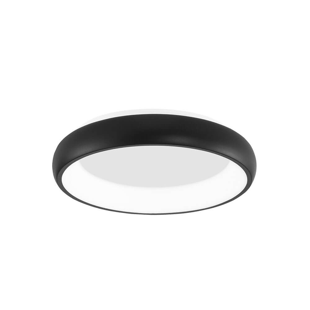 Albi LED Deckenleuchte Dimmbar in elegantem Schwarz, ideal für modernes Wohndesign.