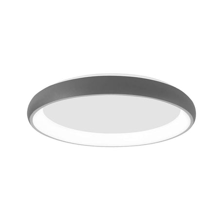 Albi LED Deckenleuchte Dimmbar in elegantem Schwarz mit modernem, runden Design für stilvolle Wohnräume.