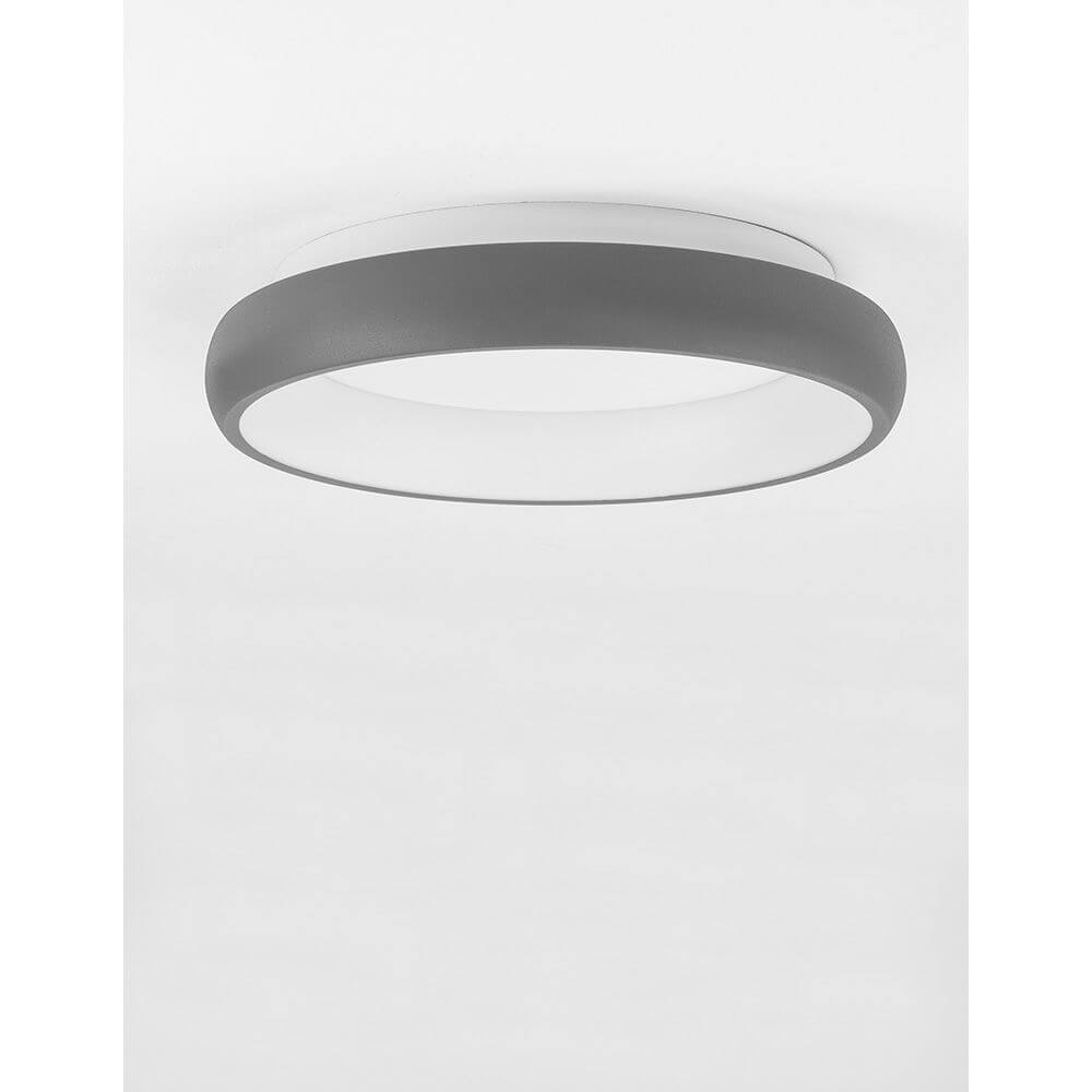 Albi LED Deckenleuchte Dimmbar in elegantem Schwarz, modernes Design für jeden Wohnraum.