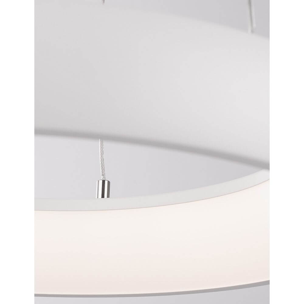 Albi LED Hängeleuchte Dimmbar - Detailansicht mit modernem, schlichtem Design und angenehmer Beleuchtung.
