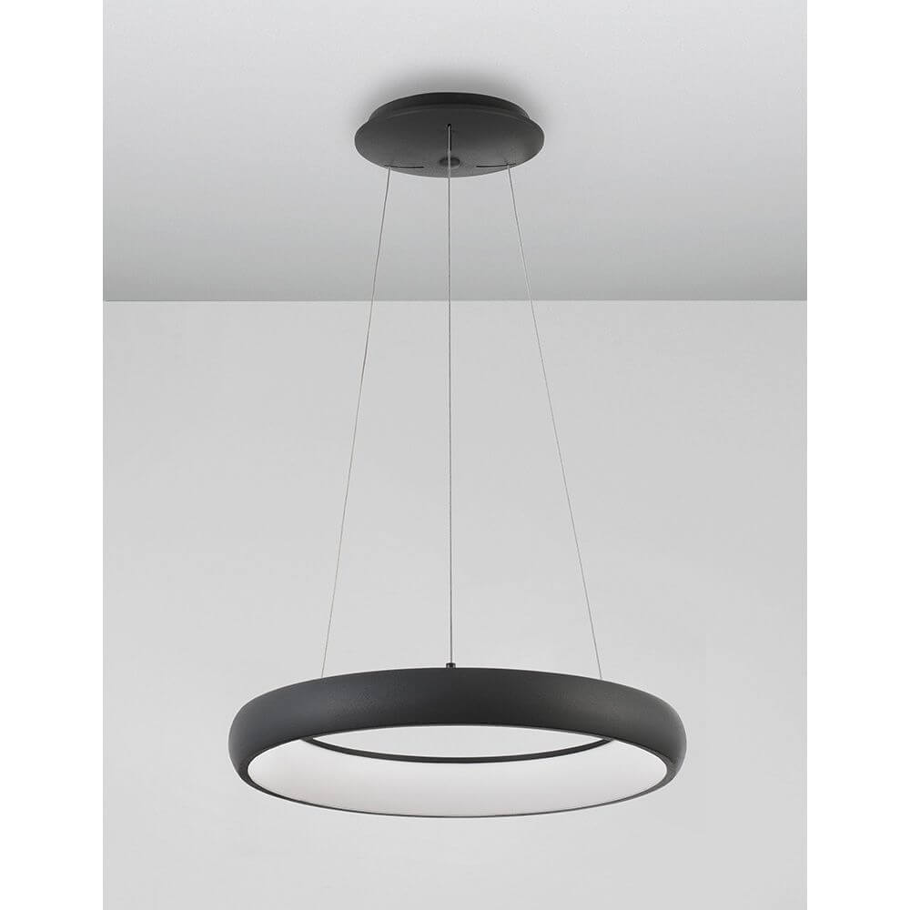 Albi LED Hängeleuchte Dimmbar, moderne Pendelleuchte in schwarz, dimmbar für angenehme Beleuchtung